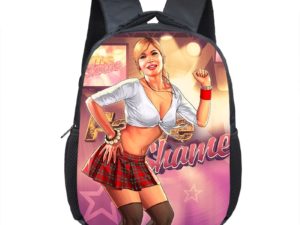 12 Inch GTA 5 Children's Backpack Kids School Cute Daily Bag Kindergarten Bags Girls Boys Waterproof Ruckpack