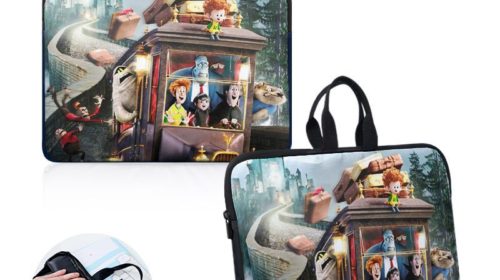Hotel Transylvania Dirty and splash resistant laptop liner for laptop bag