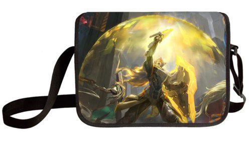 LOL League of Legends Project shoulder bag primary and middle school students messenger bag children's make-up bag
