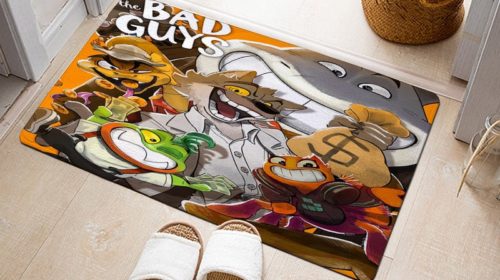The Bad Guys Ultra Soft Indoor Modern Area Rugs Fluffy Living Room Carpets Suitable For Children Bedroom