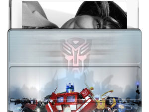 Transformers Ipad Leather Case Advanced Pu Leather Protective Cover Automatic Wake Up and Sleep Magnetic Closure Multiple Angle Bracket