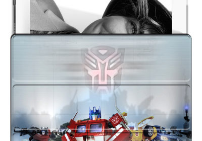 Transformers Ipad Leather Case Advanced Pu Leather Protective Cover Automatic Wake Up and Sleep Magnetic Closure Multiple Angle Bracket