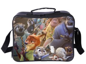 Zootopia Cooler Bag Insulation Bag Students School Food Storage Box