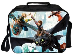 How to Train Your Dragon Cooler Bag Insulation Bag Students School Food Storage Box