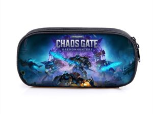 Warhammer Cosmetic Bags Boys Girls Children Large Pencil Case Purse Storage Bags Women Men Multifunction Makeup Bag
