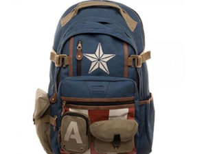 Captain America backpack student school bag