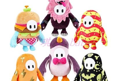 Fall Guys Plush Toys Ultimate Fast Food Costume Speed Flight Game Anime Doll