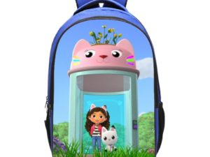 Gabby's Dollhouse Backpack School Bag Blue