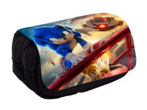Hedgehog 2 Pen Case Student Double Flip Stationery