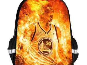 Stephen Curry Backpack Kids Youth Student High Capacity Waterproof School Bag Birthday Gifts