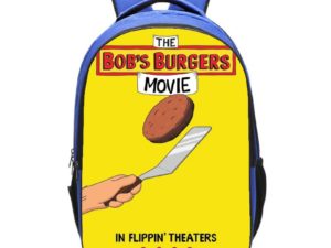 Bob's Burgers Backpack School Bag Blue