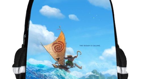 Moana Backpack Kids Youth Student High Capacity Waterproof School Bag Birthday Gifts