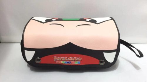 Super Mario double zipper pencil case student general large capacity study stationery box