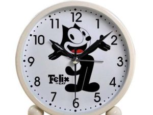 Felix The Cat 4″Alarm Clock with Battery Operated Loud Alarm Clock
