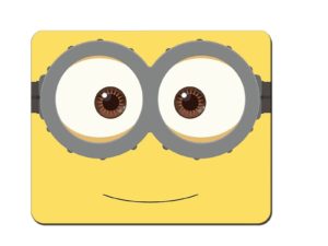 Minions Natural Rubber Washable Computer Game Mouse Pad