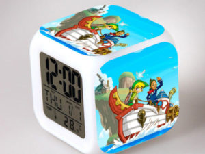 The Legend of Zelda 7 Colors Change Digital Alarm LED Clock