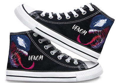 Venom high-top canvas shoes all-match casual trend