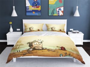 Don’t Starve Comfortable Bedding Three-Piece Soft and Breathable Duvet Cover Gift