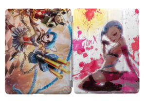 League of Legends The Loose Cannon Jinx Double sided Ipad case Gift