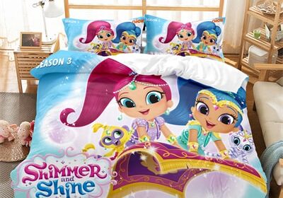 Shimmer and Shine Bedding Three-Piece