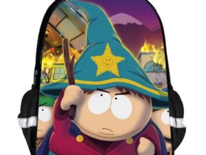 South Park Backpack Kids Youth Student High Capacity Waterproof School Bag Birthday Gifts