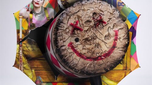 Harley Quinn Foldable Umbrella For Sunny Rainy Anti-UV Umbrella