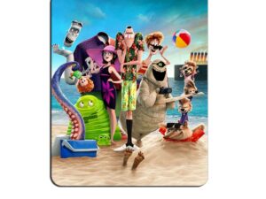 Hotel Transylvania Natural Rubber Washable Computer Game Mouse Pad