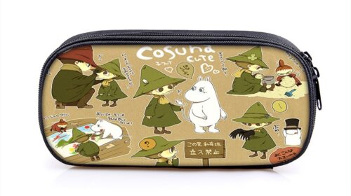 Moomin Large Pencil Case Purse Storage Bags Multifunction Cosmetic Bag