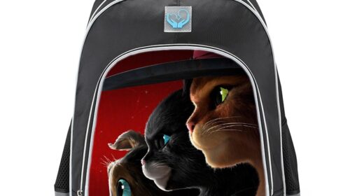Puss In Boots The Last Wish Backpack Kids Youth Student High Capacity Waterproof School Bag Birthday Gifts