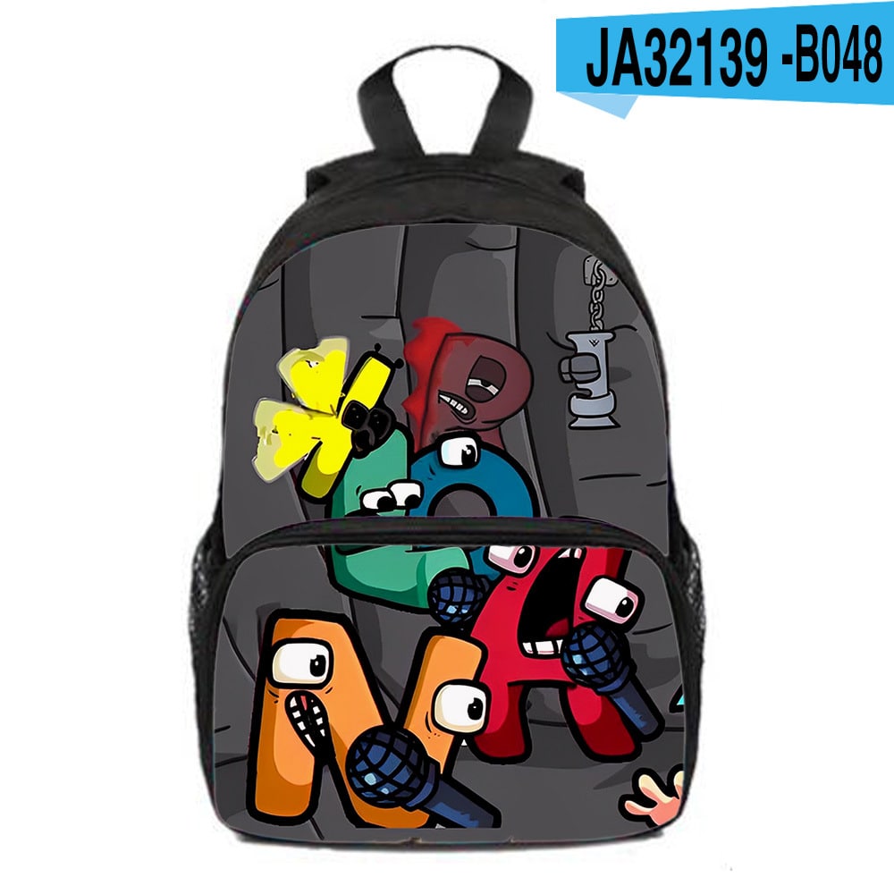 13 Inch Alphabet Lore Backpack Laptop Backpack Travel Casual School Bag ...