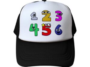 Alphabet Lore Baseball Cap Mesh Back Snapback Trucker Hat