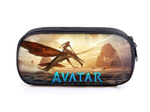 Avatar The Way of Wate Large Pencil Case Purse Storage Bags Multifunction Cosmetic Bag