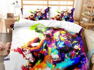 Splatoon Comfortable Bedding Three-Piece Soft and Breathable Duvet Cover