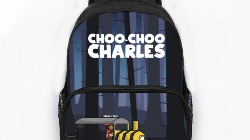 13 Inch Choo Choo Charles Backpack School Bag