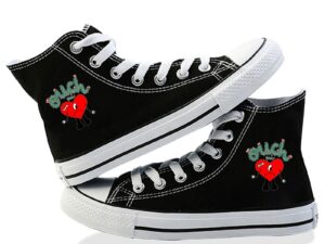 Bad Bunny Un Verano Sin Ti high-top canvas shoes all-match casual trend