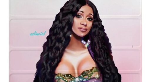Cardi B Ipad Leather Case
