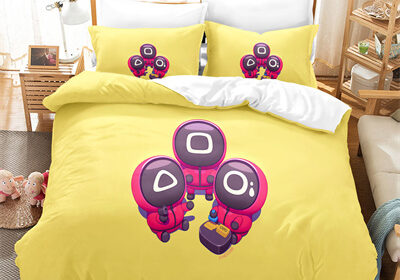 Squid Game Bedding Three-Piece