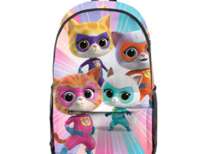 18 Inch SuperKitties Backpack travel bag full printing student school bag