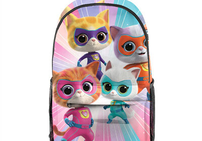 18 Inch SuperKitties Backpack travel bag full printing student school bag