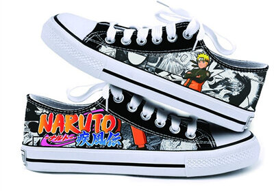 Naruto Low Canvas Shoes