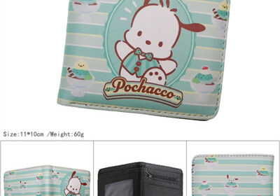 Pachacco Short Wallet PU Leather