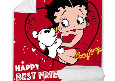 Betty Boop Blanket Knee Blanket Sofa Blanket