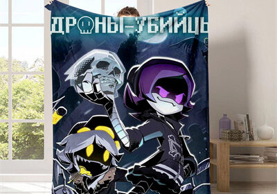 Murder Drones Blanket Knee Blanket Sofa Blanket