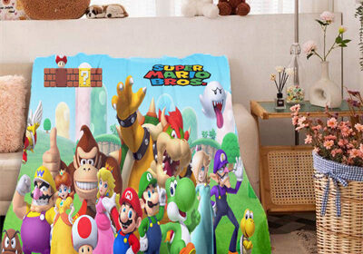 The Super Mario Bros. Movie Blanket Knee Blanket Sofa Blanket