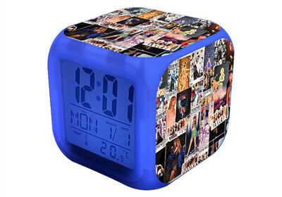 Taylor Swift 7 Colors Change Digital Alarm LED Clock