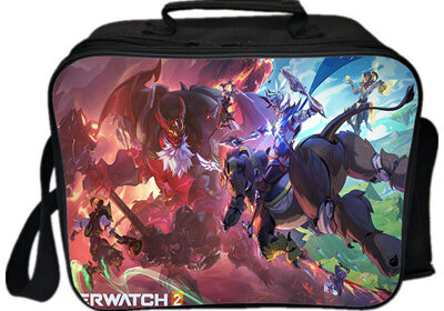 Overwatch 2 Lunch Bag Picnic Box Portable