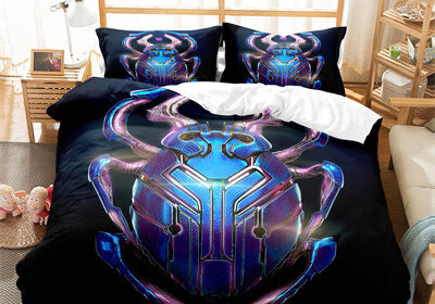 Blue Beetle Bedding Three-Piece