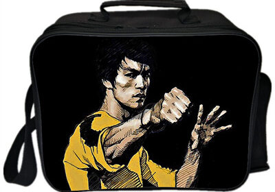 Bruce Lee Lunch Bag Picnic Box Portable