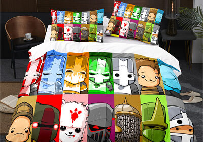 Castle Crashers Bedding Three-Piece