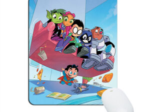 Teen Titans Go! Mouse Pad Natural Rubber Washable